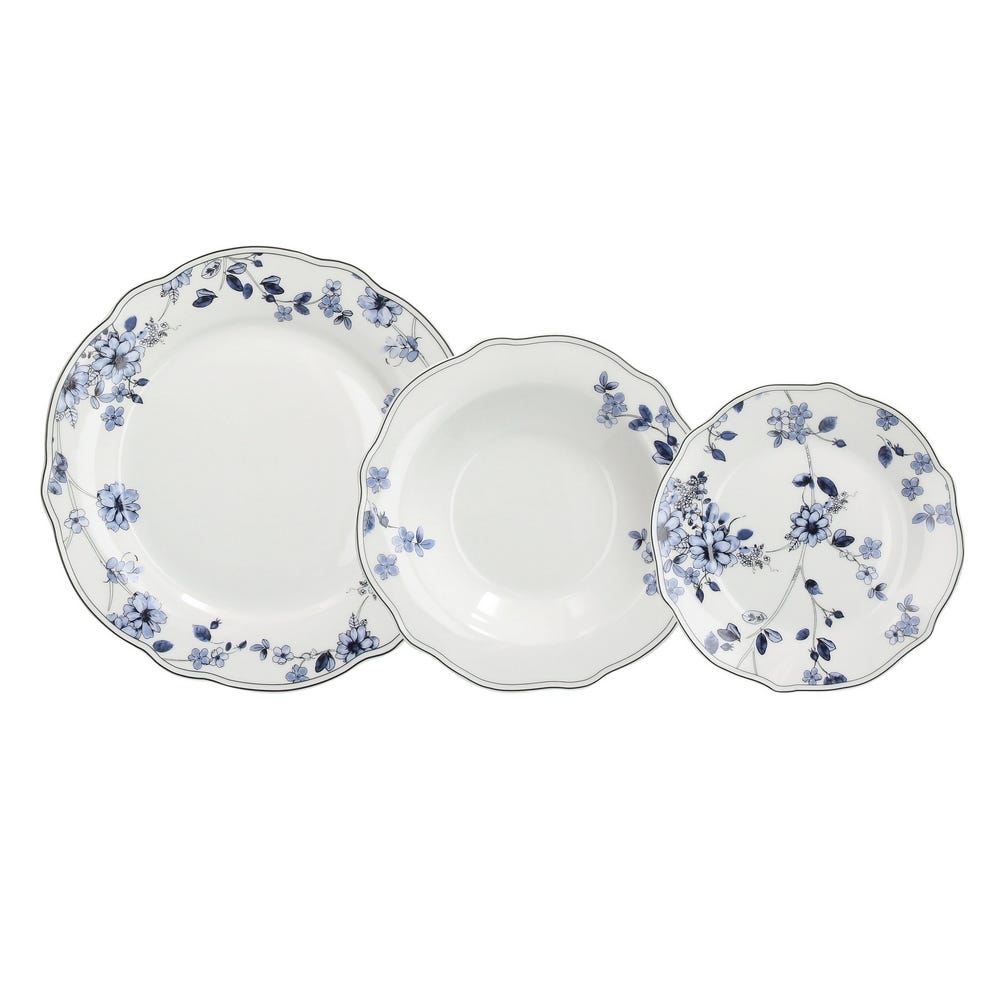 Vajilla de 18 piezas - Porcelana cocina