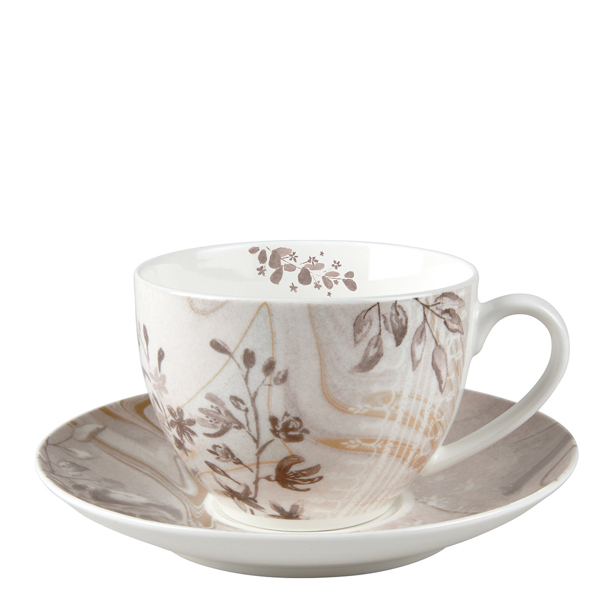 Set 2 tazas de té y platillo Palazzo Bello - Imagen 2