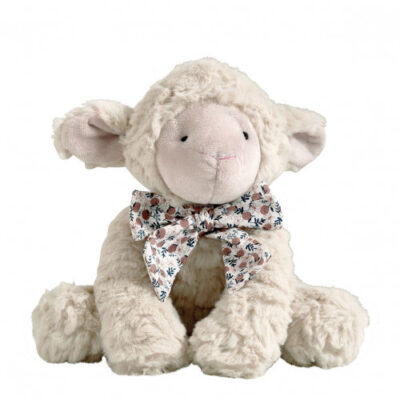 Oveja blanca de peluche