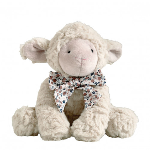 Oveja blanca de peluche